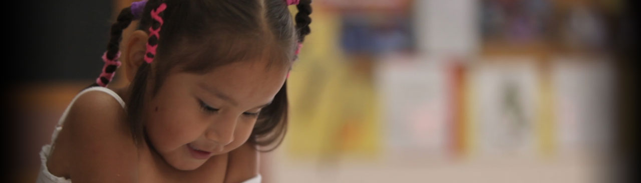 Aboriginal child playing