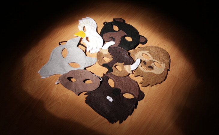 Felt Animal Masks